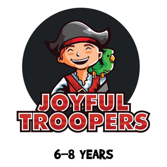 Joyful Troopers track logo